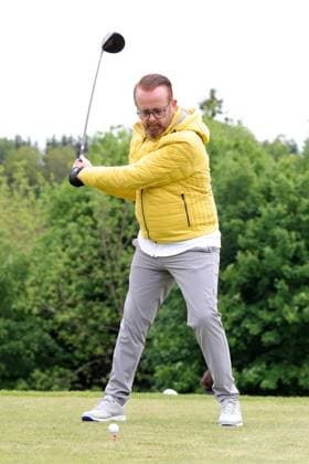 Europa Park Eagles Charity Golfcup 2025 Ross Antony playing golf Europa Park Eagles Charity Golfcup 2025 on 05 05 2025 on the 18 hole course of the Europa Park Golfclub Breisgau e V Baden Württemberg, Germany