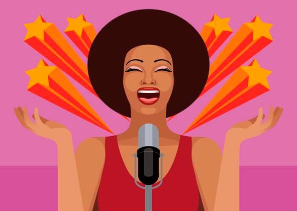 Famous singer  Copyright: xKlausxMeinhardtx 13300066