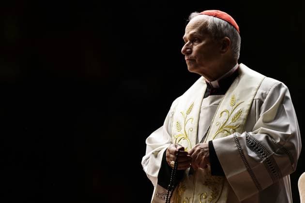 March 3, 2025, Vatican City: Cardinal ROBERT FRANCIS PREVOST Prefect of the Dicasteery for Bishops leads the Holy Rosary for the Holy Father Francis in St, Peter s Square at the Vatican. American Cardinal Prevost was elected as the first American Pope. The new Pope will be known as Pope Leo XIV the first American pontiff to be elected leader of the Catholic Church. Vatican City Vatican City State - ZUMAi15_ 20250303_zaf_i15_002 Copyright: xEvandroxInettix