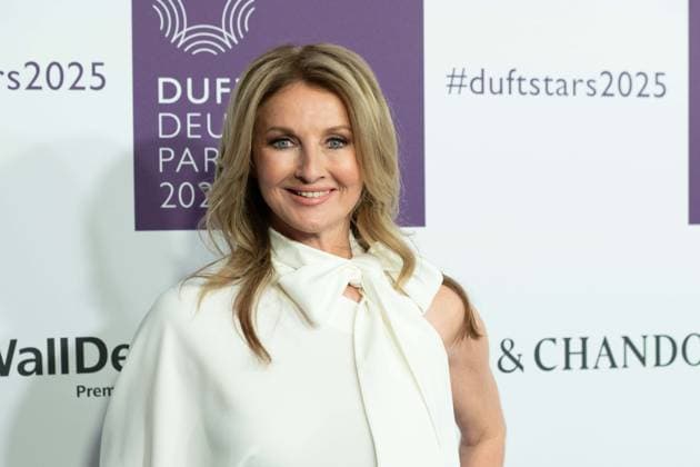 Frauke LUDOWIG, presenter, portrait, portrait, cropped single image, single motif, at the DUFTSTARS 2025 German Perfume Award Presentation of the German Perfume Award DUFTSTARS by the Fragrance Foundation on 08 05 2025, Rheinterrassen, Duesseldorf