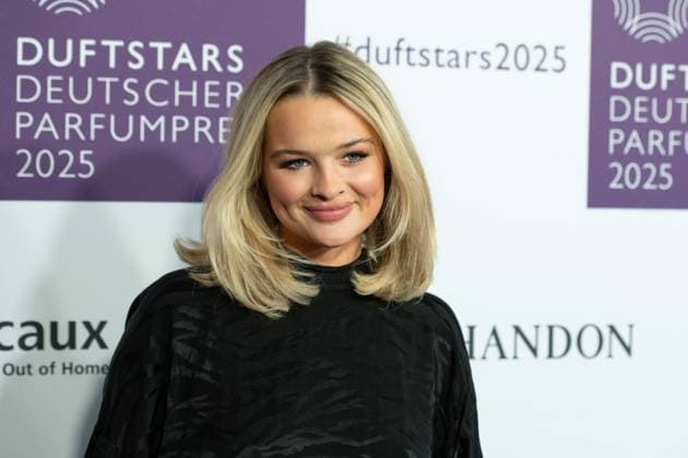 Nele LUDOWIG, presenter, portrait, portrait, cropped single image, single motif, at the DUFTSTARS 2025 German Perfume Award Presentation of the German Perfume Award DUFTSTARS by the Fragrance Foundation on 08 05 2025, Rheinterrassen, Duesseldorf
