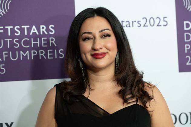 Fari BUONPROFUMO, portrait, portrait, cropped single image, single motif, at the DUFTSTARS 2025 German Perfume Award Presentation of the German Perfume Award DUFTSTARS by the Fragrance Foundation on 08 05 2025, Rheinterrassen, Duesseldorf