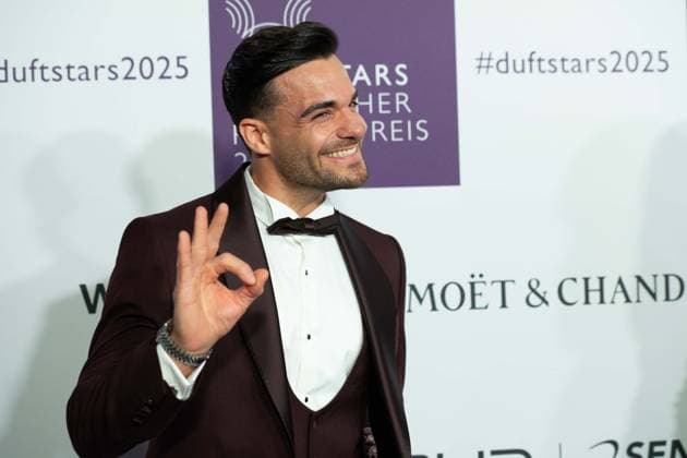 Stefano ZARRELLA, portrait, portrait, cropped single image, single motif, at the DUFTSTARS 2025 German Perfume Award Presentation of the German Perfume Award DUFTSTARS by the Fragrance Foundation on 08 05 2025, Rheinterrassen, Duesseldorf