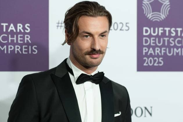 Nicolas PUSCHMANN, portrait, portrait, cropped single image, single motif, at the DUFTSTARS 2025 German Perfume Award Presentation of the German Perfume Award DUFTSTARS by the Fragrance Foundation on 08 05 2025, Rheinterrassen, Duesseldorf