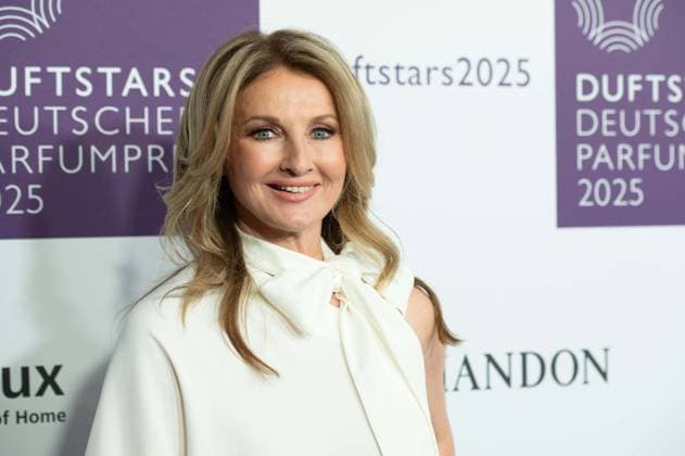 Frauke LUDOWIG, presenter, portrait, portrait, cropped single image, single motif, at the DUFTSTARS 2025 German Perfume Award Presentation of the German Perfume Award DUFTSTARS by the Fragrance Foundation on 08 05 2025, Rheinterrassen, Duesseldorf