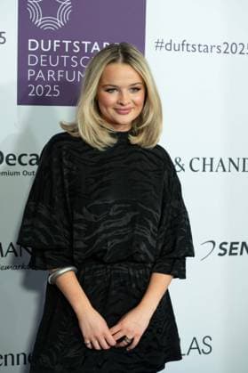 Nele LUDOWIG, presenter, portrait, portrait, cropped single image, single motif, at the DUFTSTARS 2025 German Perfume Award Presentation of the German Perfume Award DUFTSTARS by the Fragrance Foundation on 08 05 2025, Rheinterrassen, Duesseldorf