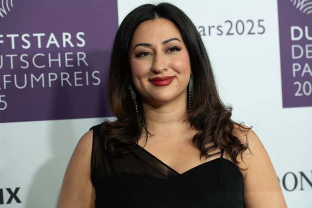 Fari BUONPROFUMO, portrait, portrait, cropped single image, single motif, at the DUFTSTARS 2025 German Perfume Award Presentation of the German Perfume Award DUFTSTARS by the Fragrance Foundation on 08 05 2025, Rheinterrassen, Duesseldorf