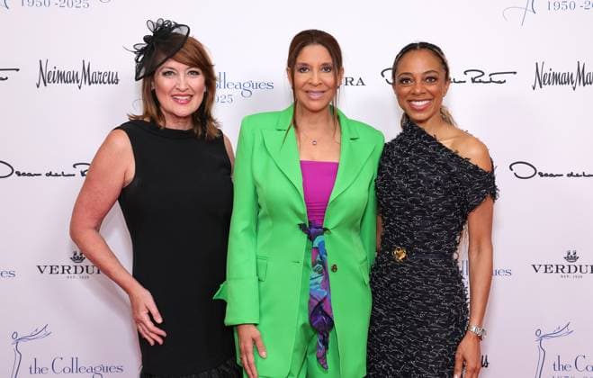 Celebrities attend The 36th Annual Colleagues Spring Luncheon and Oscar de la Renta Fashion Show Featuring: Wendy Burch, Christine Devine, Nischelle Turner Where: Los Angeles, California, United States When: 08 May 2025 Credit: Faye s Vision Cover Images EDITORIAL USE ONLY. NOT FOR USE BY NEWSPAPERS BASED IN THE UK. Copyright: xx coverimg54729474