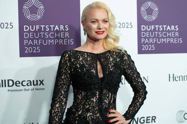 Franziska KNUPPE, Model, at the DUFTSTARS 2025 German Perfume Award Ceremony of the German Perfume Award DUFTSTARS by the Fragrance Foundation on 08 05 2025, Rheinterrassen, Duesseldorf