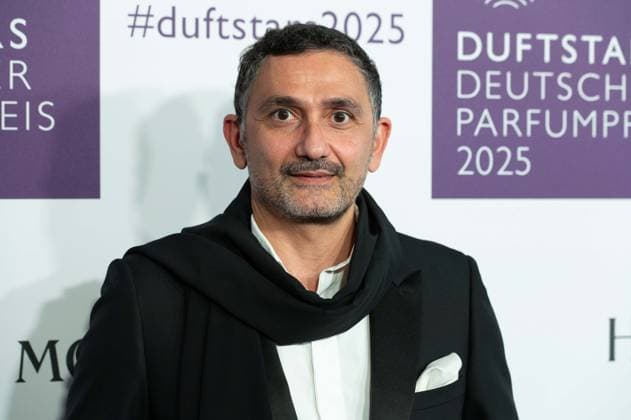 Francis KURKDIJAN, perfumer, portrait, portrait, cropped single image, single motif, at the DUFTSTARS 2025 German Perfume Award Presentation of the German Perfume Award DUFTSTARS by the Fragrance Foundation on 08 05 2025, Rheinterrassen, Duesseldorf
