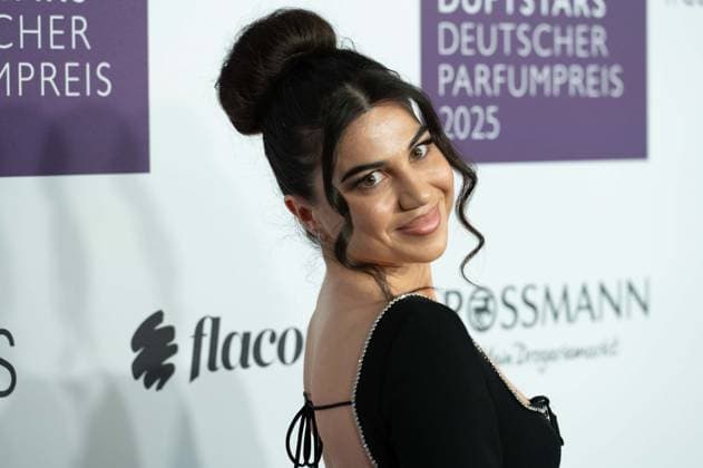 NIHAN, Portraet, Portrait, Portrait, Cropped single image, single motif, at the DUFTSTARS 2025 German Perfume Award Presentation of the German Perfume Award DUFTSTARS by the Fragrance Foundation on 08 05 2025, Rheinterrassen, Duesseldorf