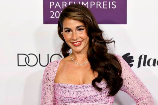 Singer Sarah Engels at the DUFTSTARS 2025 German Perfume Award with presentation of the DUFTSTARS German Perfume Award by the Fragrance Foundation om the Rheinterrassen Düsseldorf, 08 05 2025 NRW Germany Copyright: xChristophxHardtx