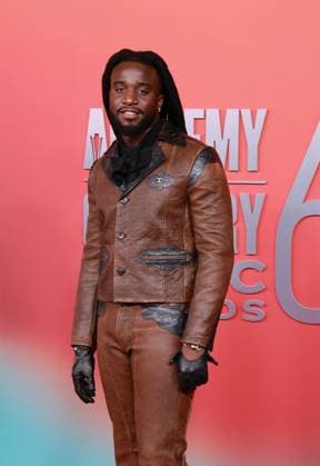 May 8, 2025, Frisco, Texas, United States: Shaboozey attends the 60th Academy of Country Music Awards at Omni Frisco Hotel at The Star. Frisco United States - ZUMAs197 20250508_aaa_s197_220 Copyright: xCaseyxFlaniganx