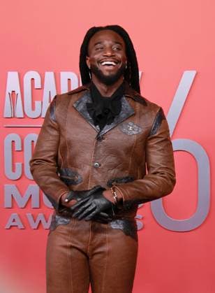 May 8, 2025, Frisco, Texas, United States: Shaboozey attends the 60th Academy of Country Music Awards at Omni Frisco Hotel at The Star. Frisco United States - ZUMAs197 20250508_aaa_s197_231 Copyright: xCaseyxFlaniganx