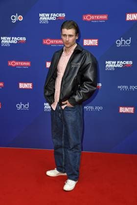 Paul Sundheim at the Bunte New Faces Award at the Delphi Cinema in Berlin on 08 05 2025