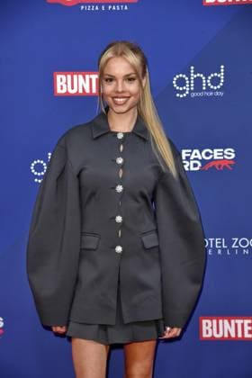 Lea Zoe Voss at the Bunte New Faces Award at the Delphi Cinema in Berlin on 08 05 2025