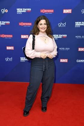 Ronja Forcher at the Bunte New Faces Award at the Delphi Cinema in Berlin on 08 05 2025