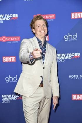 Johannes Heinrichs at the Bunte New Faces Award at the Delphi Cinema in Berlin on 08 05 2025