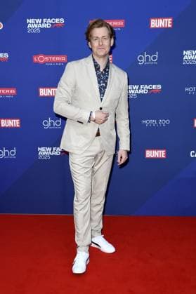 Johannes Heinrichs at the Bunte New Faces Award at the Delphi Cinema in Berlin on 08 05 2025