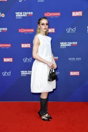 Lina Larissa Strahl at the Bunte New Faces Award at the Delphi Cinema in Berlin on 08 05 2025