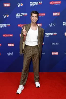 Maximilian Seitz at the Bunte New Faces Award at the Delphi Cinema in Berlin on 08 05 2025