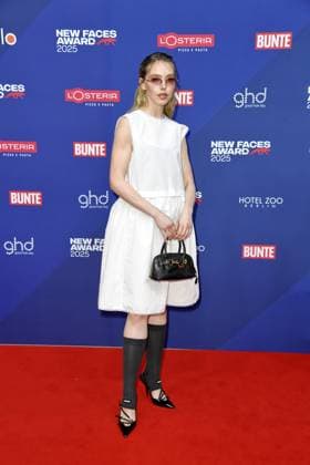 Lina Larissa Strahl at the Bunte New Faces Award at the Delphi Cinema in Berlin on 08 05 2025