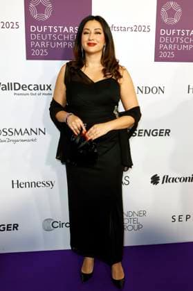 Fari from Buon Profumo at the award ceremony of the German Perfume Award Duftstars 2025 at the Rheinterrasse Düsseldorf Düsseldorf, 08 05 2025 Foto:xT.xSchröerx xFuturexImagex duftstars_5676