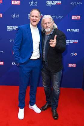 Thomas Sprekelsen and Frank Kessler at the presentation of the Bunte New Faces Awards Film 2025 at the Delphi Filmpalast Berlin, 08 05 2025 Foto:xF.xKernx xFuturexImagex faces_5507