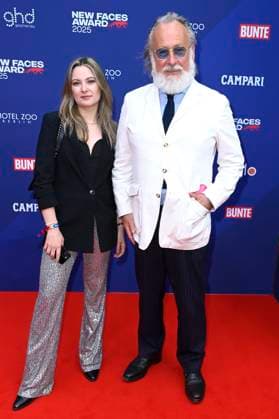 Friedrich Liechtenstein with Rosa at the presentation of the Bunte New Faces Awards Film 2025 at the Delphi Filmpalast Berlin, 08 05 2025 Foto:xF.xKernx xFuturexImagex faces_5513