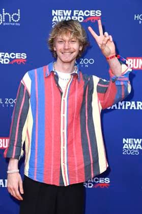 Filip Schnack at the presentation of the Bunte New Faces Awards Film 2025 at the Delphi Filmpalast Berlin, 08 05 2025 Foto:xF.xKernx xFuturexImagex faces_5547