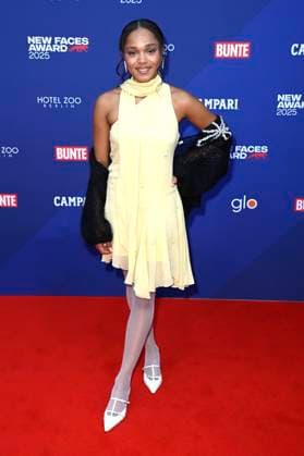 Sira Anna Faal at the presentation of the Bunte New Faces Awards Film 2025 at the Delphi Filmpalast Berlin, 08 05 2025 Foto:xF.xKernx xFuturexImagex faces_5551