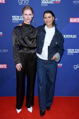 Dana Herfurth and Tomomi Themann at the presentation of the Bunte New Faces Awards Film 2025 at the Delphi Filmpalast Berlin, 08 05 2025 Foto:xF.xKernx xFuturexImagex faces_5577