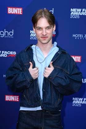 Egon Werler at the presentation of the Bunte New Faces Awards Film 2025 at the Delphi Filmpalast Berlin, 08 05 2025 Foto:xF.xKernx xFuturexImagex faces_5585