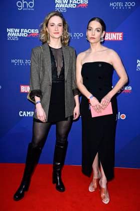 Pia Micaela Barucki and Sina Martens at the presentation of the Bunte New Faces Awards Film 2025 at the Delphi Filmpalast Berlin, 08 05 2025 Foto:xF.xKernx xFuturexImagex faces_5601