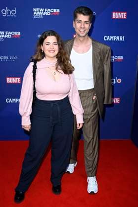 Ronja Forcher and Maximilian Seitz at the presentation of the Bunte New Faces Awards Film 2025 at the Delphi Filmpalast Berlin, 08 05 2025 Foto:xF.xKernx xFuturexImagex faces_5642