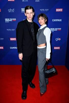 Lorenz Hochhuth and Anna Lena Schwing at the presentation of the Bunte New Faces Awards Film 2025 at the Delphi Filmpalast Berlin, 08 05 2025 Foto:xF.xKernx xFuturexImagex faces_5743