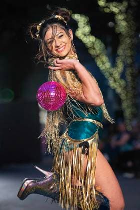 May 8, 2025: A model walks the runway during Austin Fashion Week at Thursdays runway show, Incubate presented by ACC Fashion Incubator at The Domain in Austin, Texas. CSM Austin United States of America - ZUMAc04_ 1061836719st Copyright: xMarioxCantux
