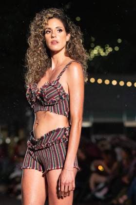 May 8, 2025: A model walks the runway during Austin Fashion Week at Thursdays runway show, Incubate presented by ACC Fashion Incubator at The Domain in Austin, Texas. CSM Austin United States of America - ZUMAc04_ 1061836729st Copyright: xMarioxCantux