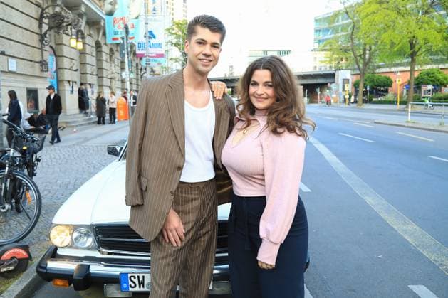 Presentation of the Bunte New Faces Awards Film 2025 Ronja Forcher and Maximilian Seitz at the presentation of the Bunte New Faces Awards Film 2025 at the Delphi Filmpalast in Berlin Berlin Germany Copyright: xMatthiasxGränzdörferx