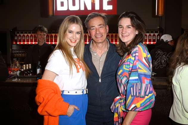 Nina Ensmann and Jan Sosniok with wife Nadine at the presentation of the Bunte New Faces Awards Film 2025 at the Delphi Filmpalast Berlin, 08 05 2025 Foto:xF.xKernx xFuturexImagex faces_5782