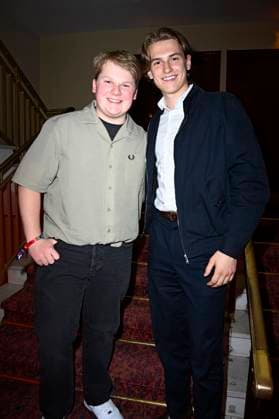 Julius Weckauf and Nevio Wendt at the presentation of the Bunte New Faces Awards Film 2025 at the Delphi Filmpalast Berlin, 08 05 2025 Foto:xF.xKernx xFuturexImagex faces_5792