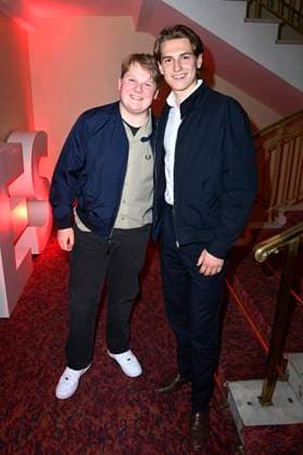 Julius Weckauf and Nevio Wendt at the presentation of the Bunte New Faces Awards Film 2025 at the Delphi Filmpalast Berlin, 08 05 2025 Foto:xF.xKernx xFuturexImagex faces_5794