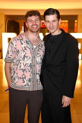 Lorenz Hochhuth with guest at the presentation of the Bunte New Faces Awards Film 2025 at the Delphi Filmpalast Berlin, 08 05 2025 Foto:xF.xKernx xFuturexImagex faces_5801