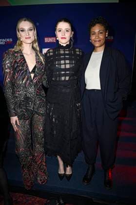Kim Hnizdo, Katharina Stark and Merle Grimme at the presentation of the Bunte New Faces Awards Film 2025 at the Delphi Filmpalast Berlin, 08 05 2025 Foto:xF.xKernx xFuturexImagex faces_5809