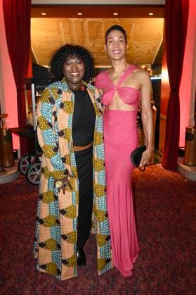 Thelma Buabeng and Annabelle Mandeng at the presentation of the Bunte New Faces Awards Film 2025 at the Delphi Filmpalast Berlin, 08 05 2025 Foto:xF.xKernx xFuturexImagex faces_5823