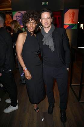 Dennenesch Zoude with guest at the presentation of the Bunte New Faces Awards Film 2025 at the Delphi Filmpalast Berlin, 08 05 2025 Foto:xF.xKernx xFuturexImagex faces_5849