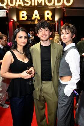 Bayan Layla, Maximilian Mundt and guest at the presentation of the Bunte New Faces Awards Film 2025 at the Delphi Filmpalast Berlin, 08 05 2025 Foto:xF.xKernx xFuturexImagex faces_5864