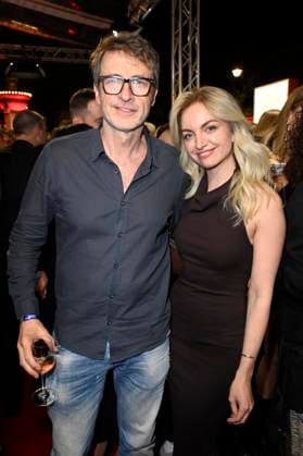 Guido Broscheit and Kim Michele Kneissl at the presentation of the Bunte New Faces Awards Film 2025 at the Delphi Filmpalast Berlin, 08 05 2025 Foto:xF.xKernx xFuturexImagex faces_5865