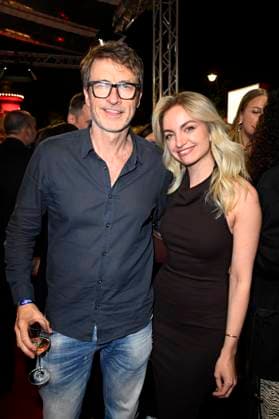 Guido Broscheit and Kim Michele Kneissl at the presentation of the Bunte New Faces Awards Film 2025 at the Delphi Filmpalast Berlin, 08 05 2025 Foto:xF.xKernx xFuturexImagex faces_5866