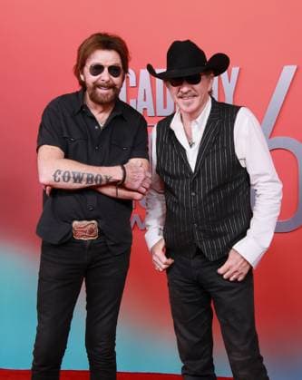 60th Academy of Country Music Awards - Arrivals Ronnie Dunn and Kix Brooks of Brooks & Dunn attend the 60th Academy of Country Music Awards at Omni Frisco Hotel at The Star on May 08, 2025 in Frisco, Texas. Frisco Omni Frisco Hotel at The Star Texas United States - USA Copyright: xOzziexB imageSPACEx